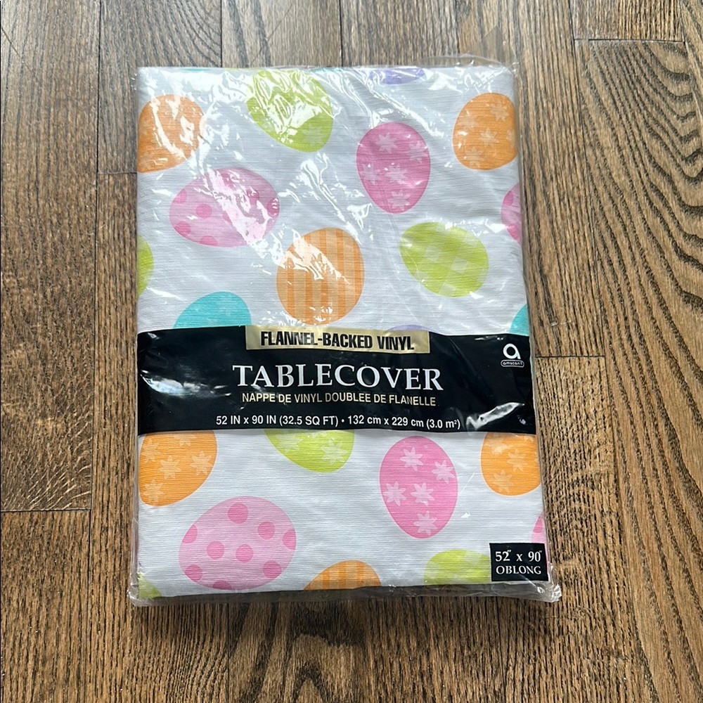 Colorful Egg Pattern Tablecloth